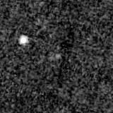 F200W image, 3.2 arcsec across, north up