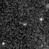 F200W image, 3.2 arcsec across, north up