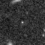 F200W image, 3.2 arcsec across, north up