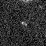 F115W image, 3.2 arcsec across, north up