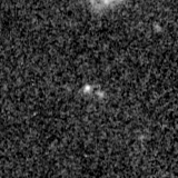 F150W image, 3.2 arcsec across, north up