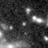 F277W image, 3.2 arcsec across, north up