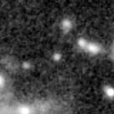 F356W image, 3.2 arcsec across, north up