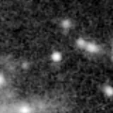 F444W image, 3.2 arcsec across, north up