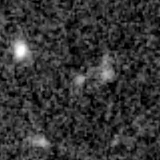 F356W image, 3.2 arcsec across, north up