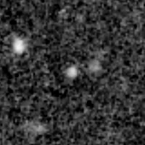 F444W image, 3.2 arcsec across, north up
