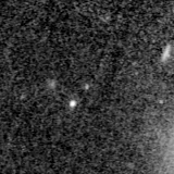 F115W image, 3.2 arcsec across, north up