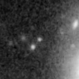 F277W image, 3.2 arcsec across, north up