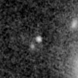 F444W image, 3.2 arcsec across, north up