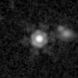 F444W image, 3.2 arcsec across, north up
