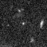 F115W image, 3.2 arcsec across, north up