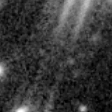 F277W image, 3.2 arcsec across, north up