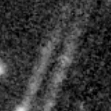 F444W image, 3.2 arcsec across, north up