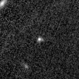F200W image, 3.2 arcsec across, north up