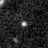 F277W image, 3.2 arcsec across, north up