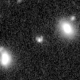 F115W image, 3.2 arcsec across, north up