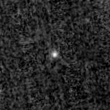 F115W image, 3.2 arcsec across, north up