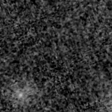 F115W image, 3.2 arcsec across, north up