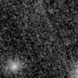 F200W image, 3.2 arcsec across, north up