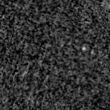 F090W image, 3.2 arcsec across, north up