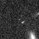 F115W image, 3.2 arcsec across, north up