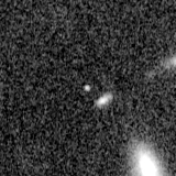 F200W image, 3.2 arcsec across, north up