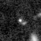 F356W image, 3.2 arcsec across, north up