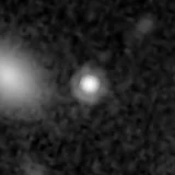 F444W image, 3.2 arcsec across, north up
