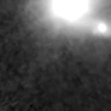 F277W image, 3.2 arcsec across, north up