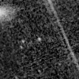 F150W image, 3.2 arcsec across, north up