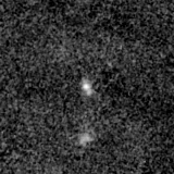 F200W image, 3.2 arcsec across, north up