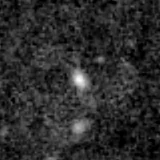 F277W image, 3.2 arcsec across, north up