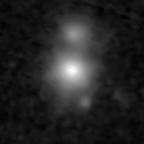 F277W image, 3.2 arcsec across, north up