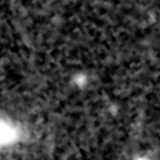 F277W image, 3.2 arcsec across, north up