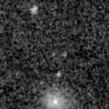 F115W image, 3.2 arcsec across, north up