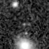 F277W image, 3.2 arcsec across, north up