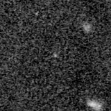 F150W image, 3.2 arcsec across, north up