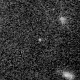 F200W image, 3.2 arcsec across, north up