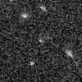 F115W image, 3.2 arcsec across, north up