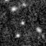F277W image, 3.2 arcsec across, north up