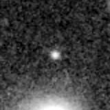 F444W image, 3.2 arcsec across, north up
