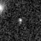 F277W image, 3.2 arcsec across, north up