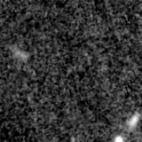 F090W image, 3.2 arcsec across, north up
