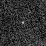 F115W image, 3.2 arcsec across, north up