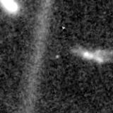 F090W image, 3.2 arcsec across, north up
