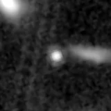 F410M image, 3.2 arcsec across, north up