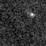 F115W image, 3.2 arcsec across, north up