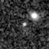 F444W image, 3.2 arcsec across, north up