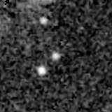 F444W image, 3.2 arcsec across, north up