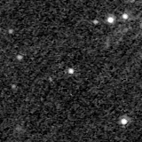 F200W image, 3.2 arcsec across, north up